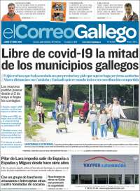 Portada de El Correo Gallego (Spain)