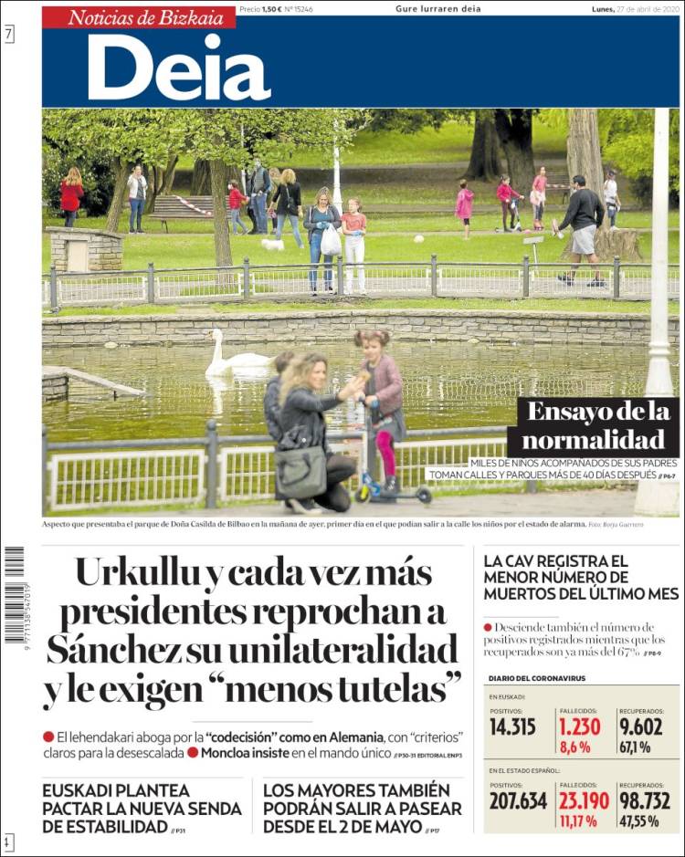 Portada de Deia (Spain)
