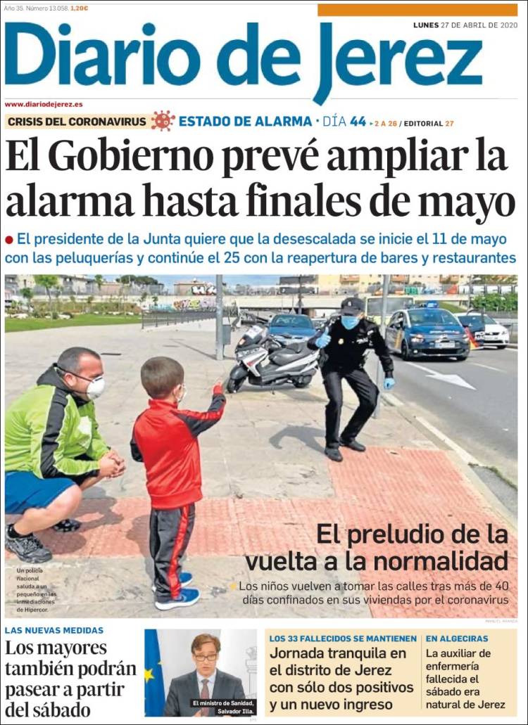 Portada de Diario de Jerez (Spain)