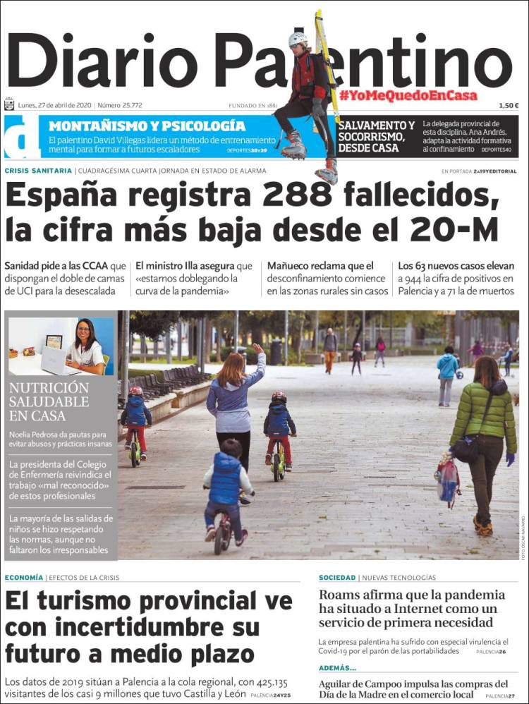 Portada de Diario Palentino (Spain)