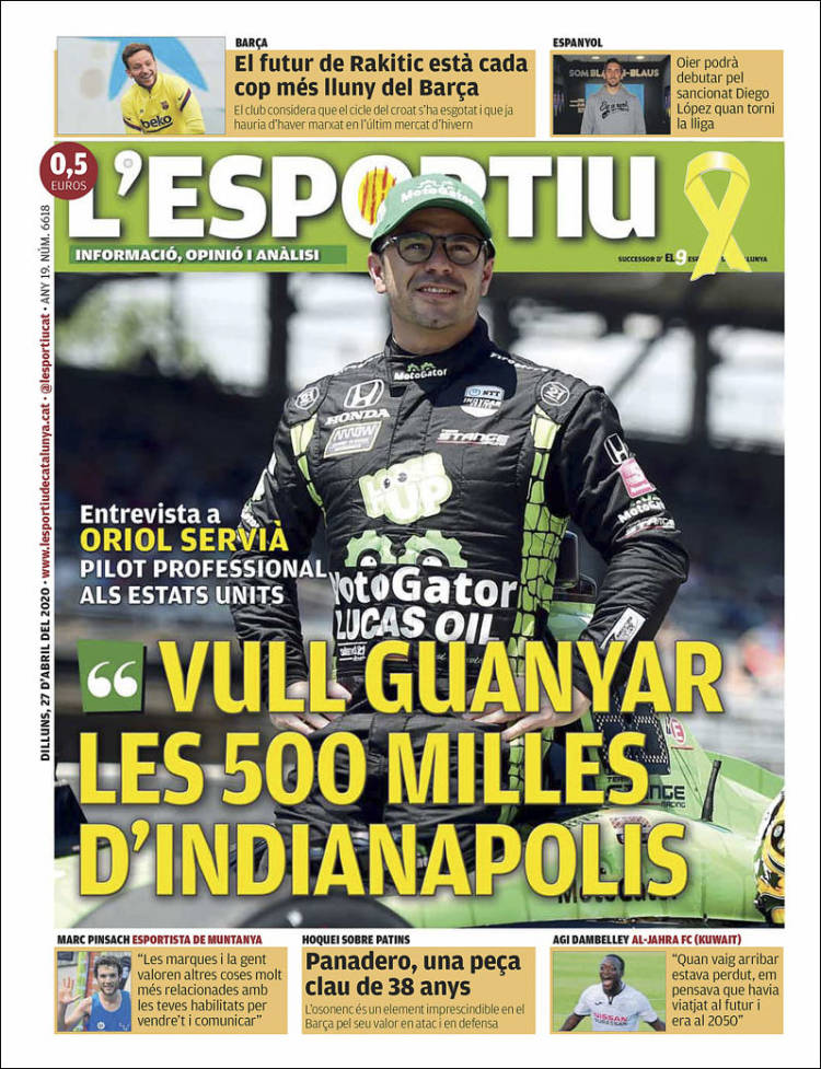 Portada de L'Esportiu (Spain)