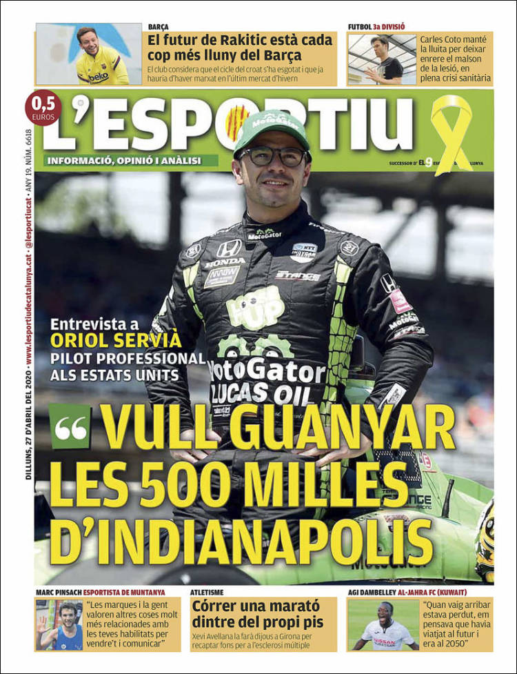 Portada de L'Esportiu : Girona (Spain)