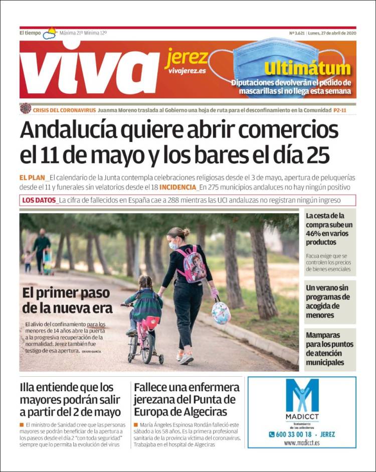 Portada de Información - Jerez (Spain)