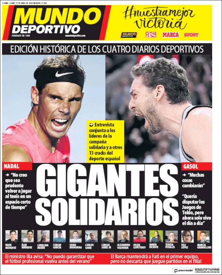 Portada de Mundo Atlético (Spain)