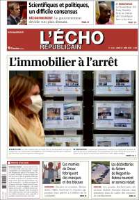 Portada de L'Echo Républicain (France)