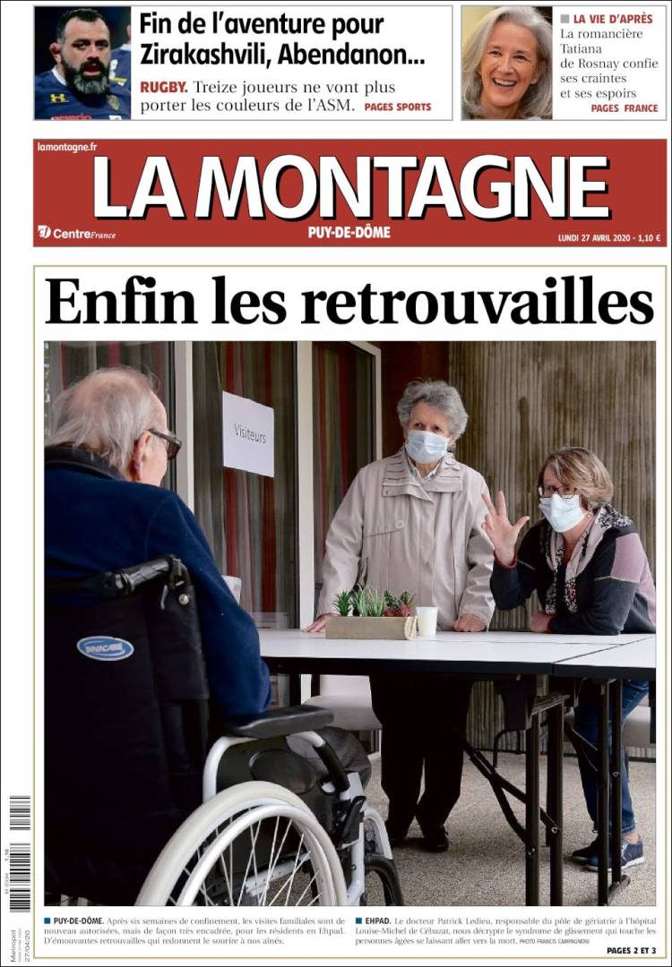 Portada de La Montagne (France)