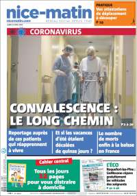 Portada de Nice-Matin (France)