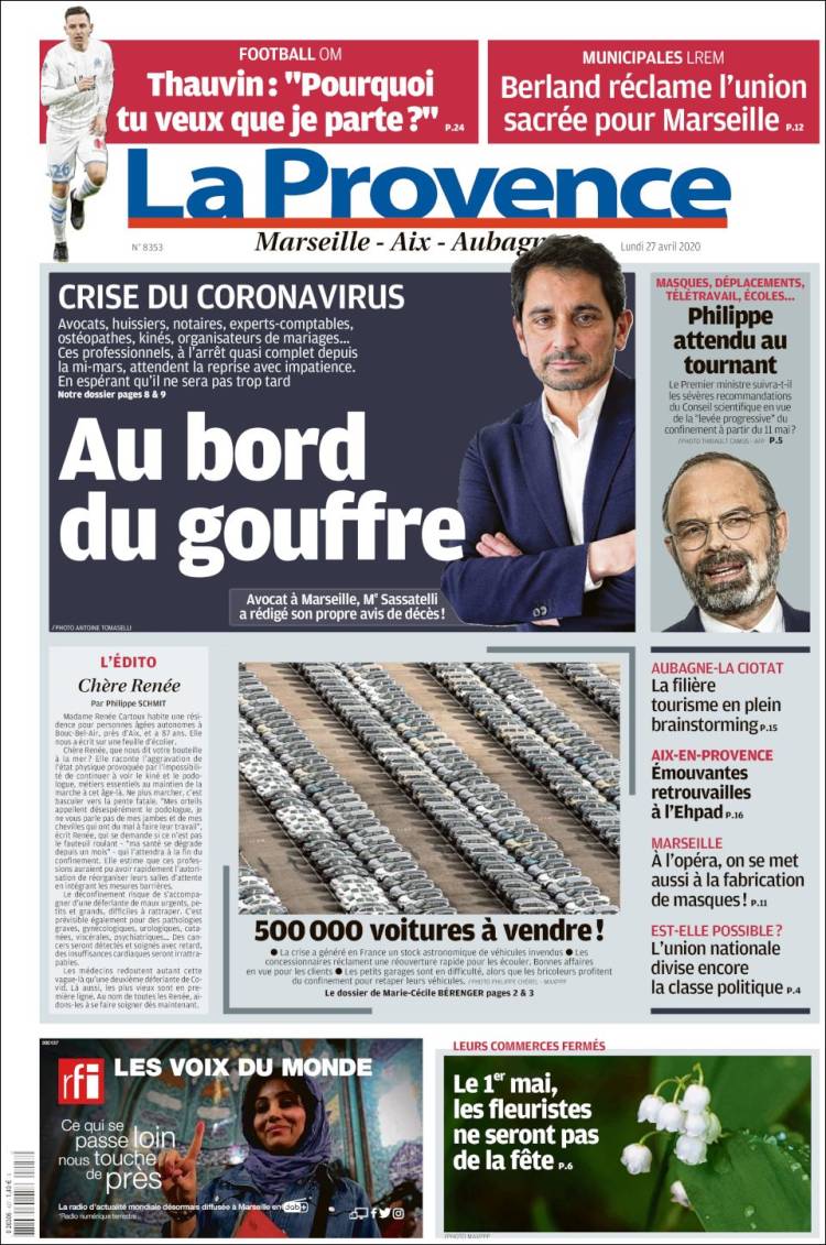 Portada de La Provence (France)