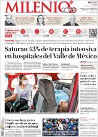 Portada de Milenio (Mexico)