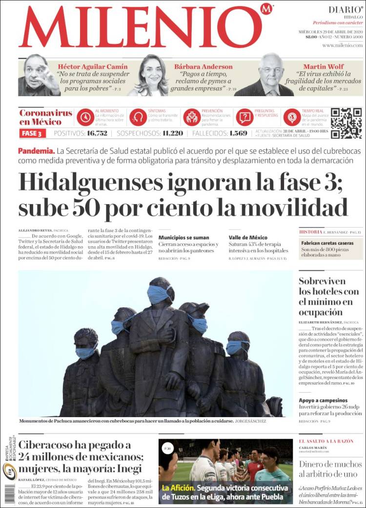 Portada de Milenio de Hidalgo (Mexico)