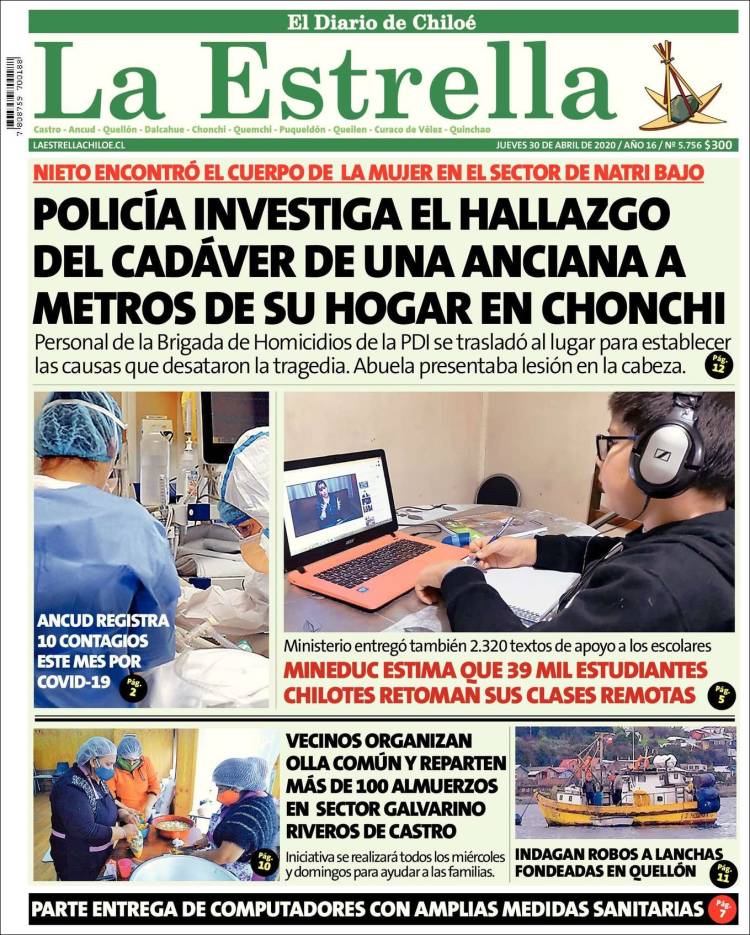 Portada de Estrella de Chiloé (Chile)