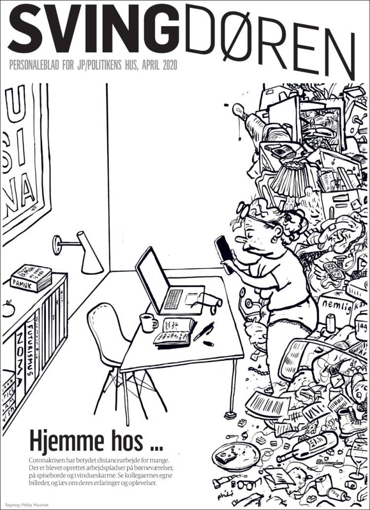 Portada de Politiken (Dinamarca)