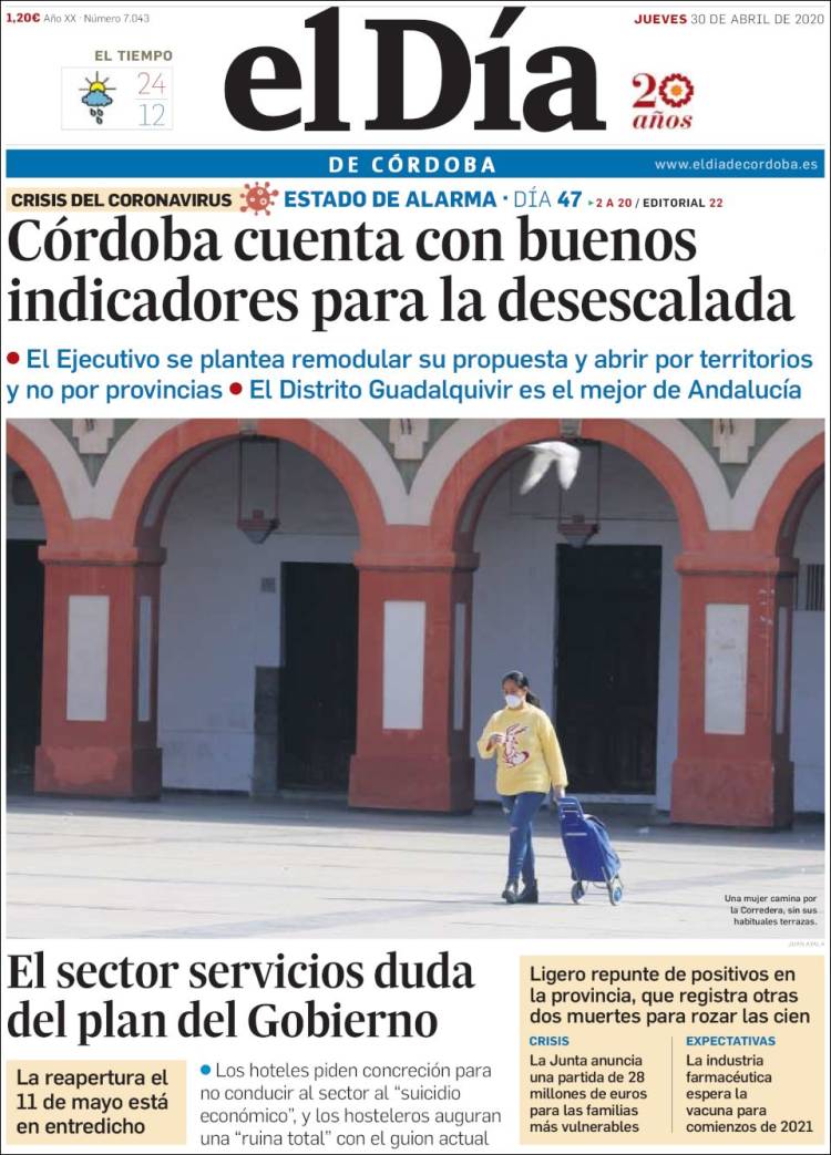 Portada de El Día de Córdoba (Spain)