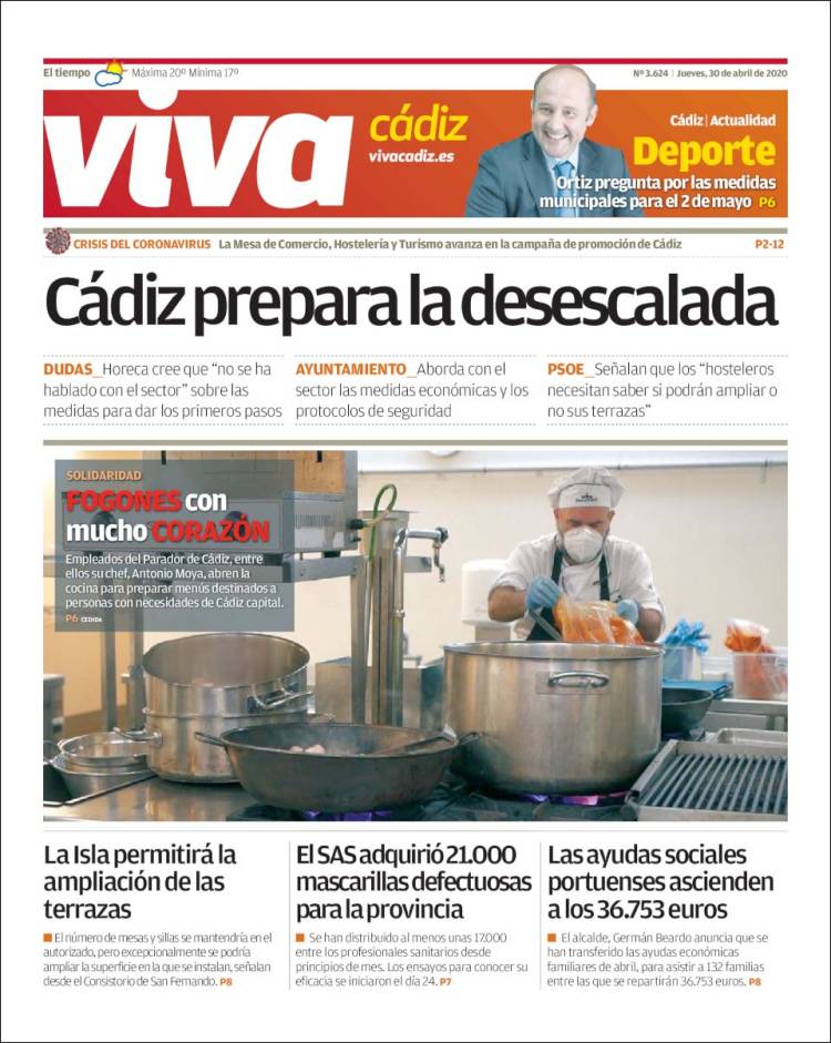 Portada de Información - Cadiz (Spain)