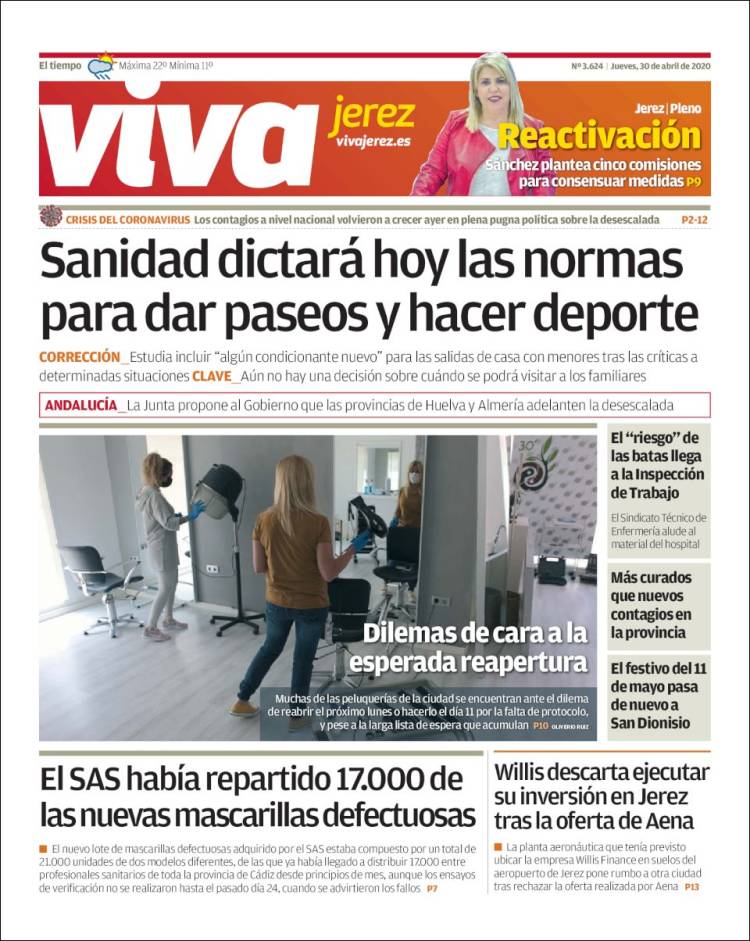 Portada de Información - Jerez (Spain)