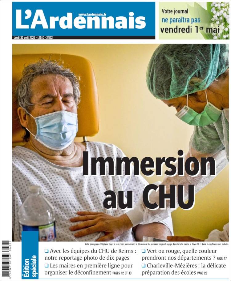 Portada de L'Ardenais (Francia)