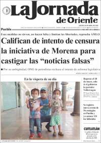 La Jornada de Oriente - Puebla