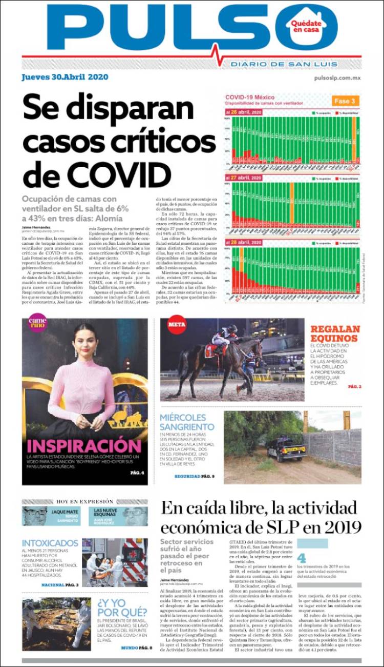 Portada de Pulso (México)