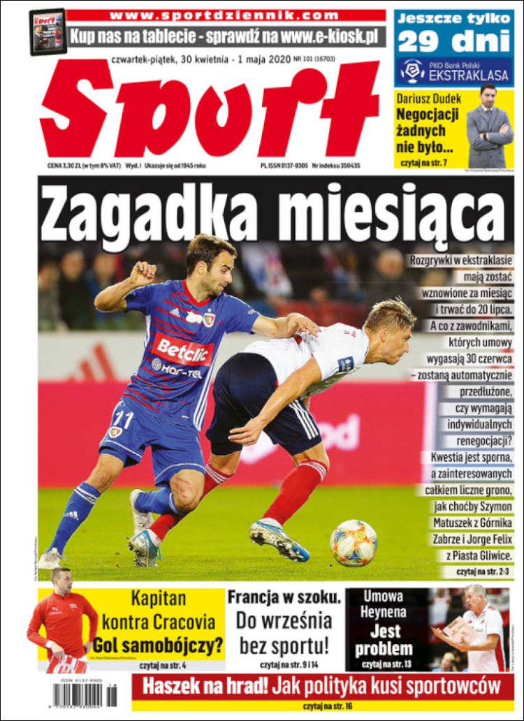 Portada de Katowicki Sport (Polonia)