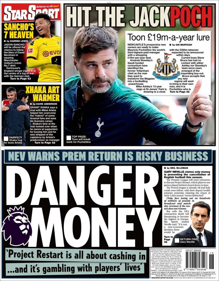 Portada de Star Sport (Reino Unido)