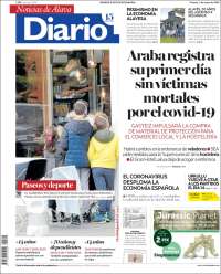 Portada de Noticias de Álava (España)