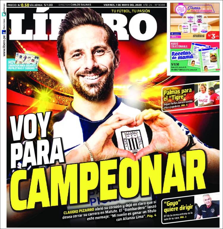 Portada de Líbero (Per&uacute;)