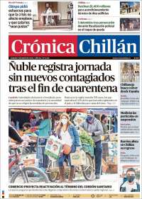 Portada de Crónica Chillán (Chile)