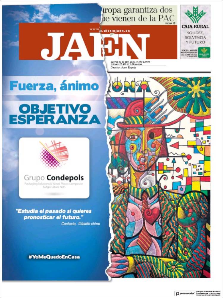 Portada de Diario Jaén (Spain)