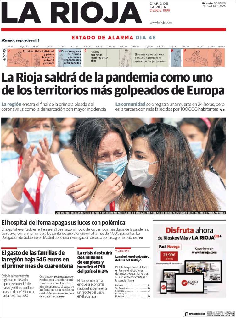 Portada de La Rioja (Spain)