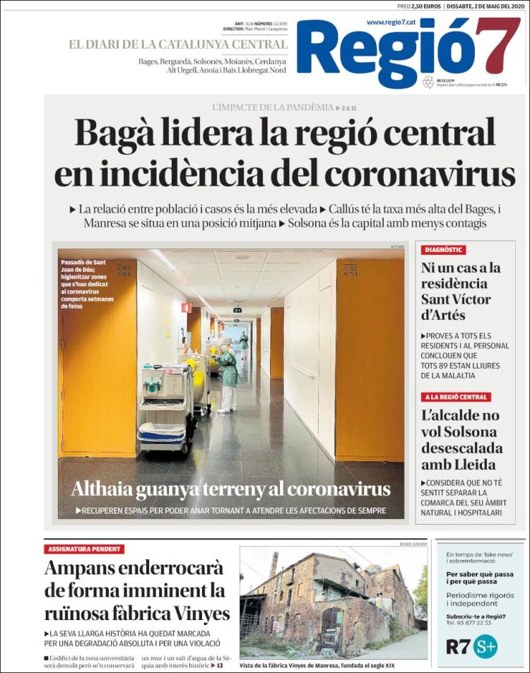 Portada de Regio7 (Spain)