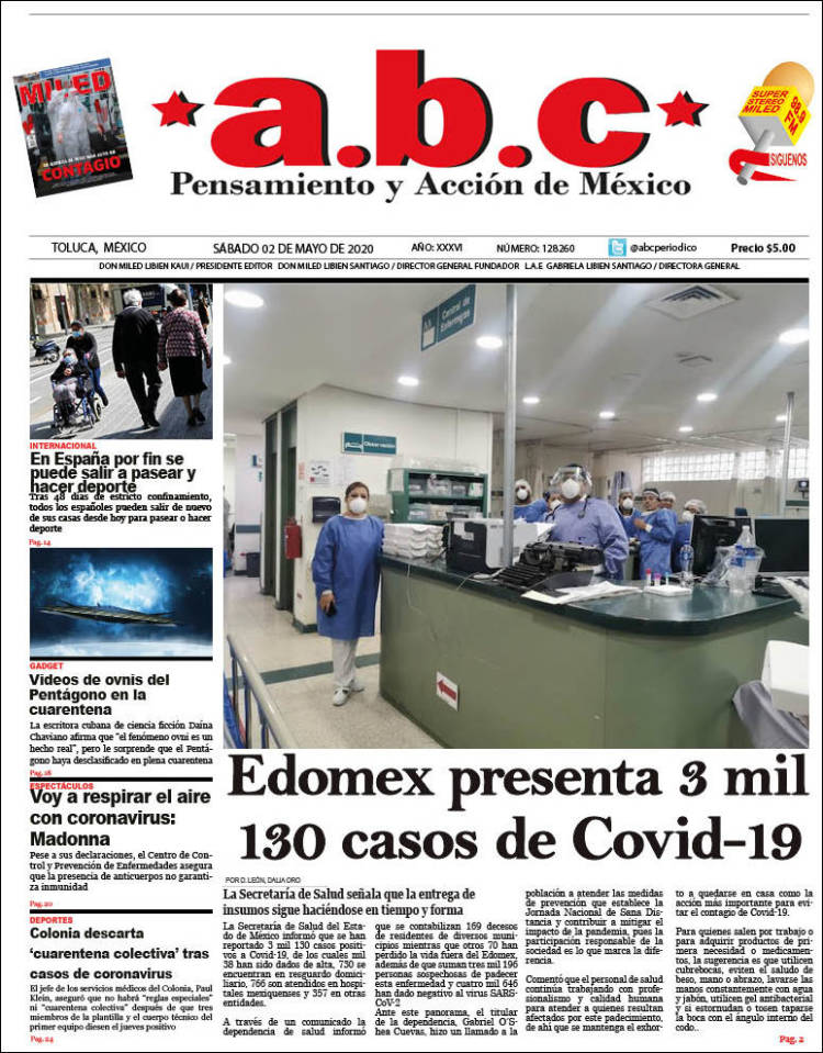 Portada de A.B.C.  (M&eacute;xico)