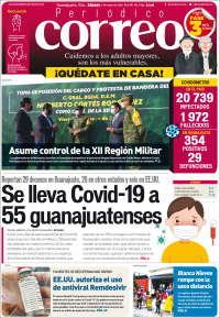 Portada de Correo - El diario del Estado de Guanajuato (M&eacute;xico)