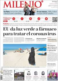 Portada de Milenio - Jalisco (M&eacute;xico)