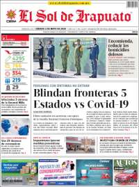 Portada de El Sol de Irapuato (M&eacute;xico)