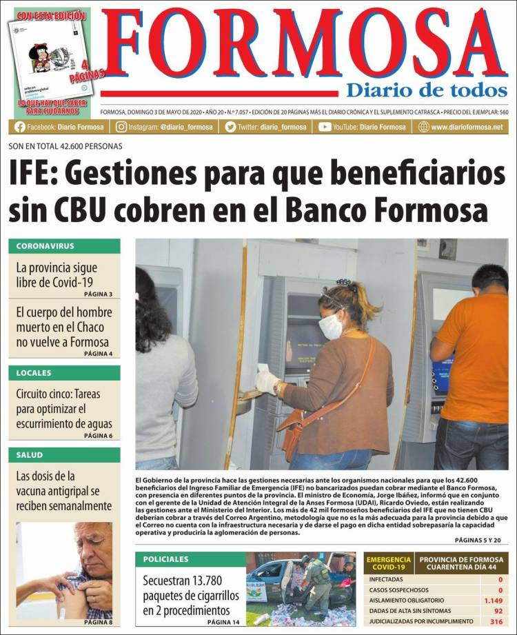 Portada de Formosa (Argentina)