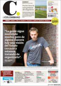 Portada de El Colombiano (Colombia)