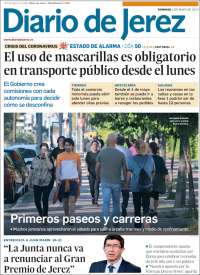 Portada de Diario de Jerez (España)