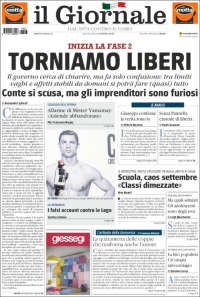 Portada de il Giornale (Italia)