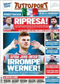 Portada de Tuttosport (Italia)