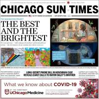 Portada de Chicago Sun-Times (USA)