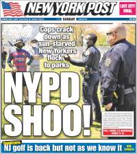 Portada de New York Post (USA)