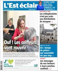 Portada de L'Est Eclair (Francia)