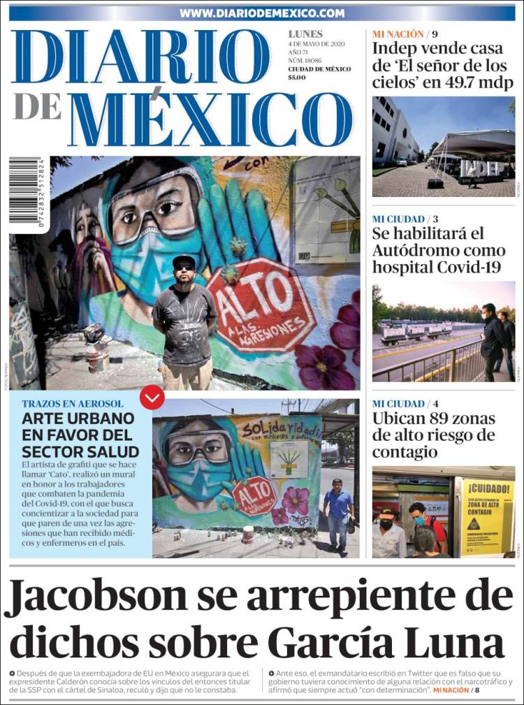 Portada de Diario de México (México)