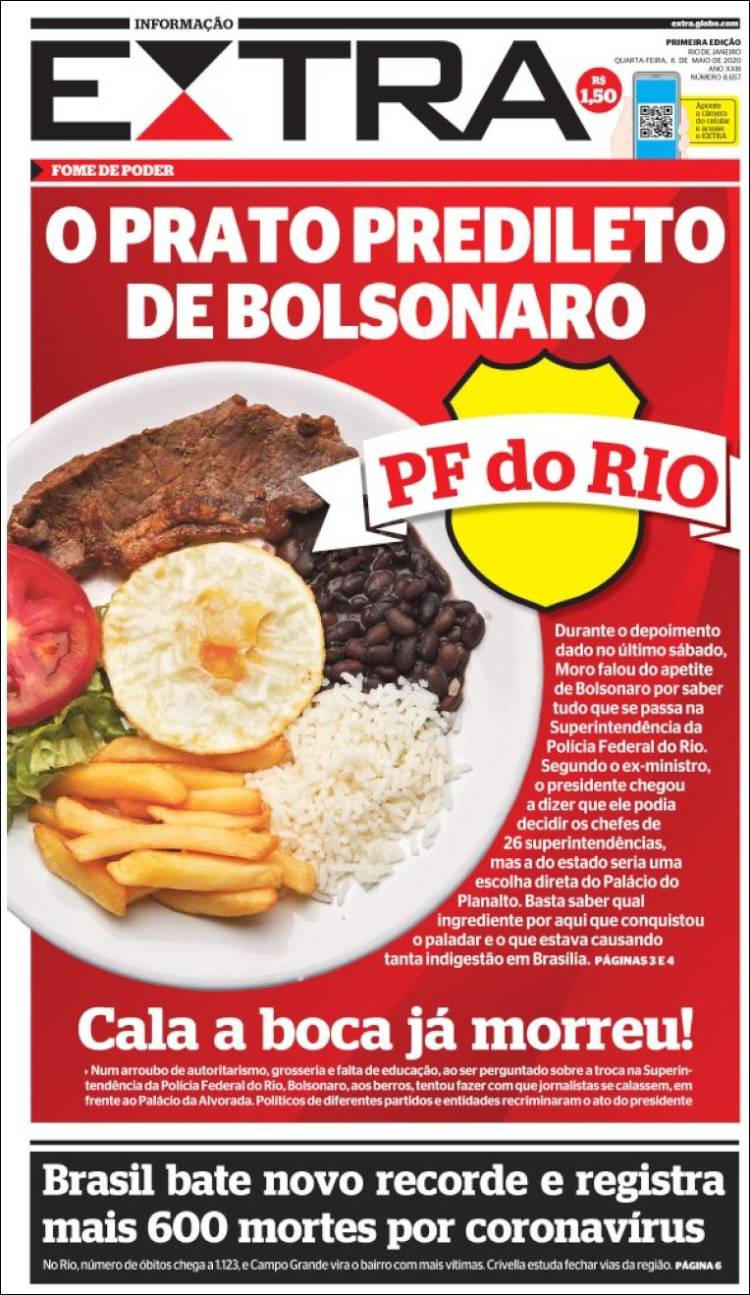 Portada de Extra (Brasil)