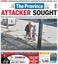 Portada de The Province (Canada)