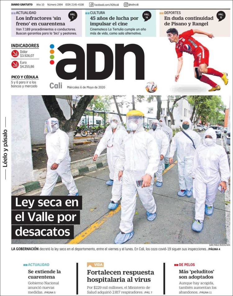 Portada de ADN - Cali (Colombia)