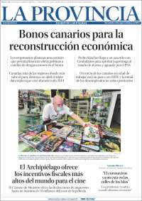 Portada de La Provincia (Espa&ntilde;a)