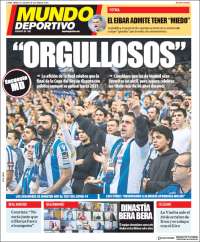 Portada de Mundo Deportivo Gipuzkoa (Espa&ntilde;a)