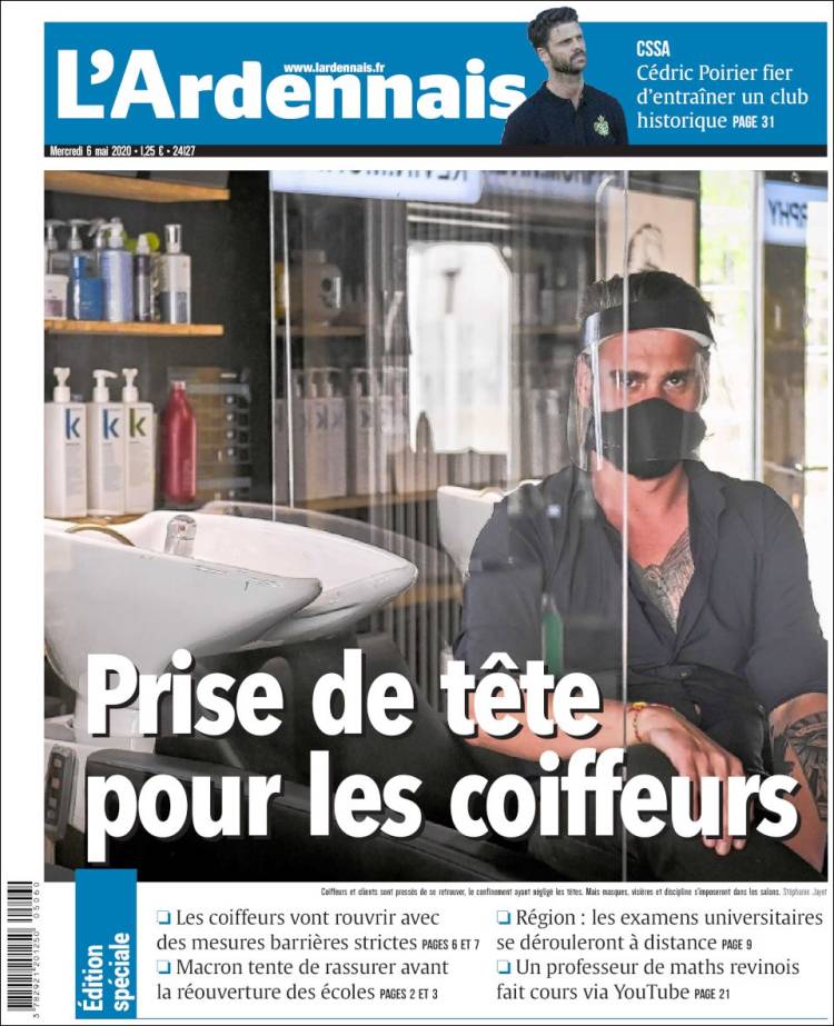 Portada de L'Ardenais (Francia)