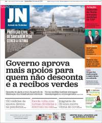 Portada de Jornal de Notícias (Portugal)